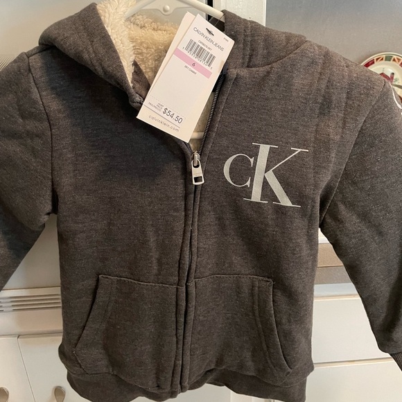 NWT Calvin Klein kids winter jacket size 6 - Picture 1 of 5